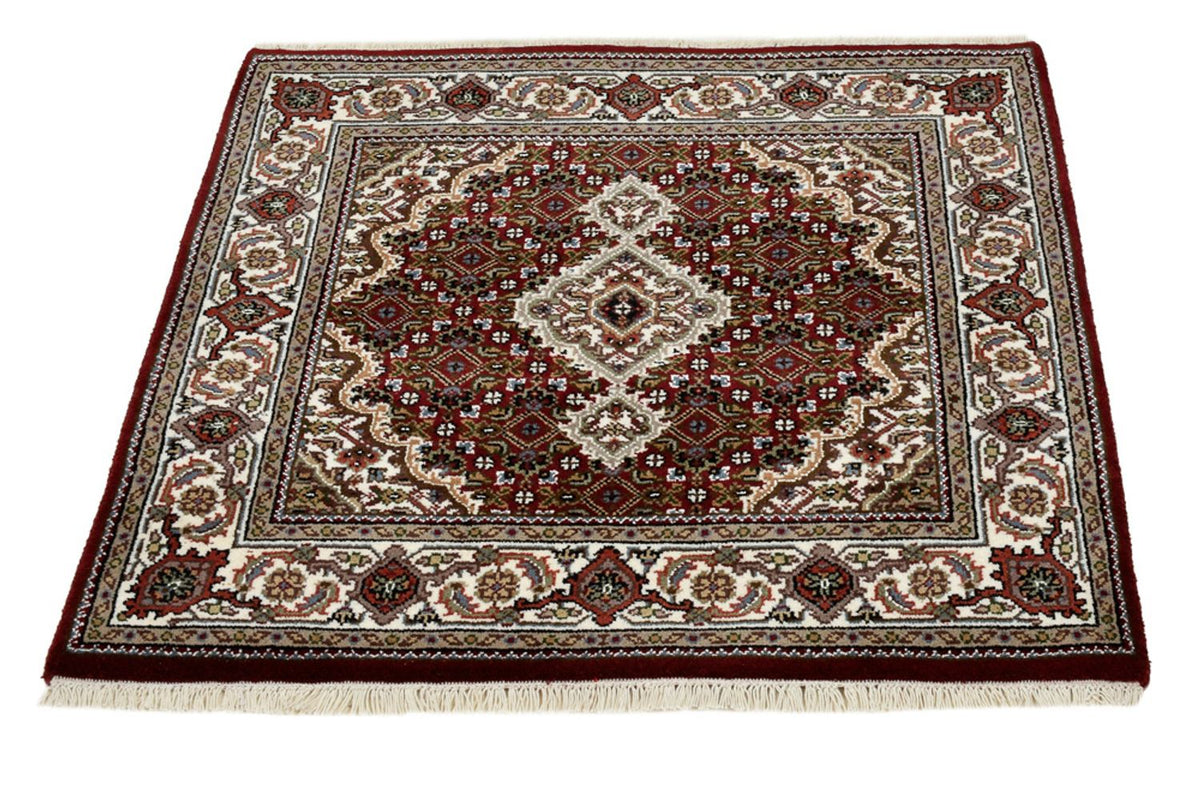 Tapis oriental - Tabriz - 93 x 89 cm - crème