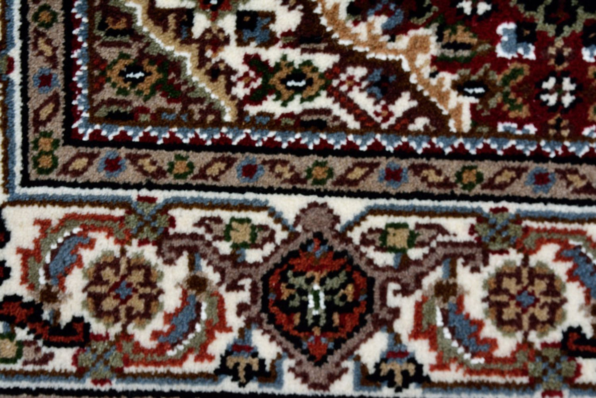 Tapis oriental - Tabriz - 94 x 89 cm - crème