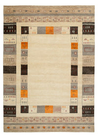 Tapis Gabbeh - Loribaft Indus - 281 x 203 cm - beige clair