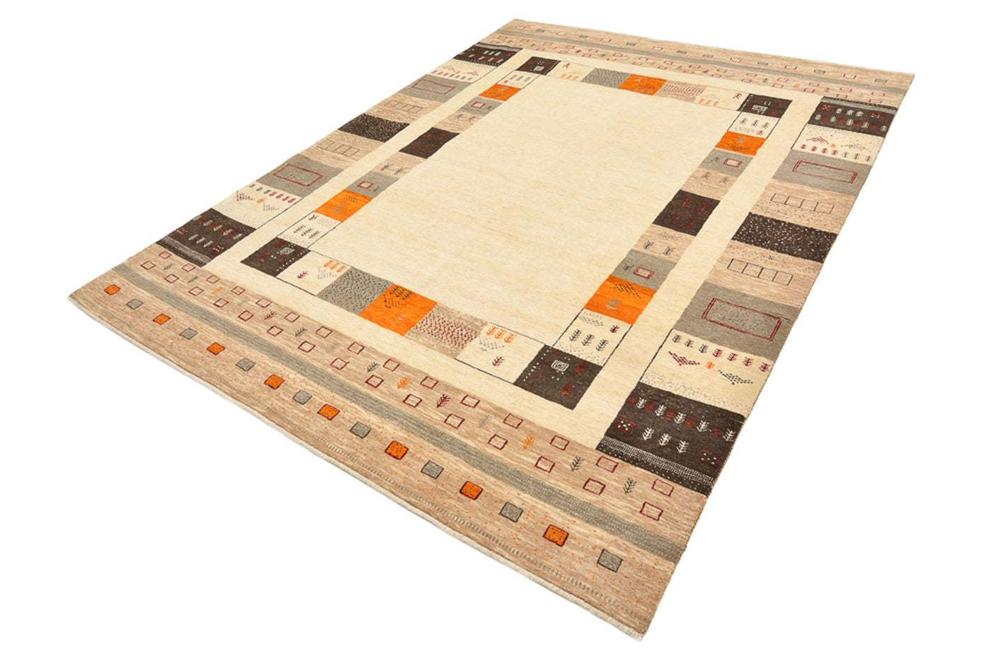 Tapis Loribaft indien Tapis 281x203cm - Tapis en laine