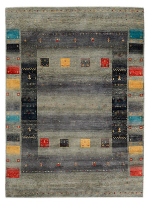 Tapis Gabbeh - Loribaft Indus - 241 x 175 cm - sable