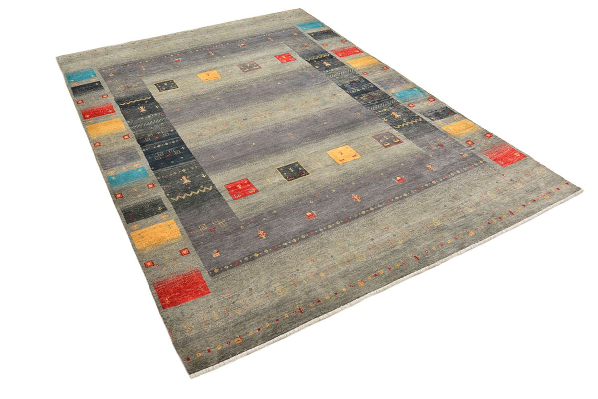 Tapis Gabbeh - Loribaft Indus - 241 x 175 cm - sable