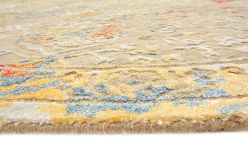 Tapis design ronde  - 204 x 202 cm - sable