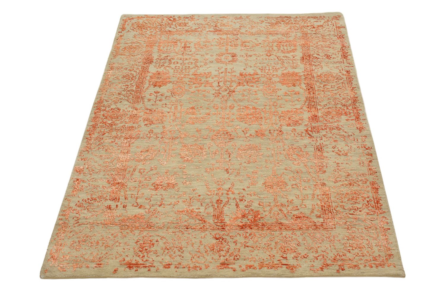 Tapis design - 144 x 104 cm - orange