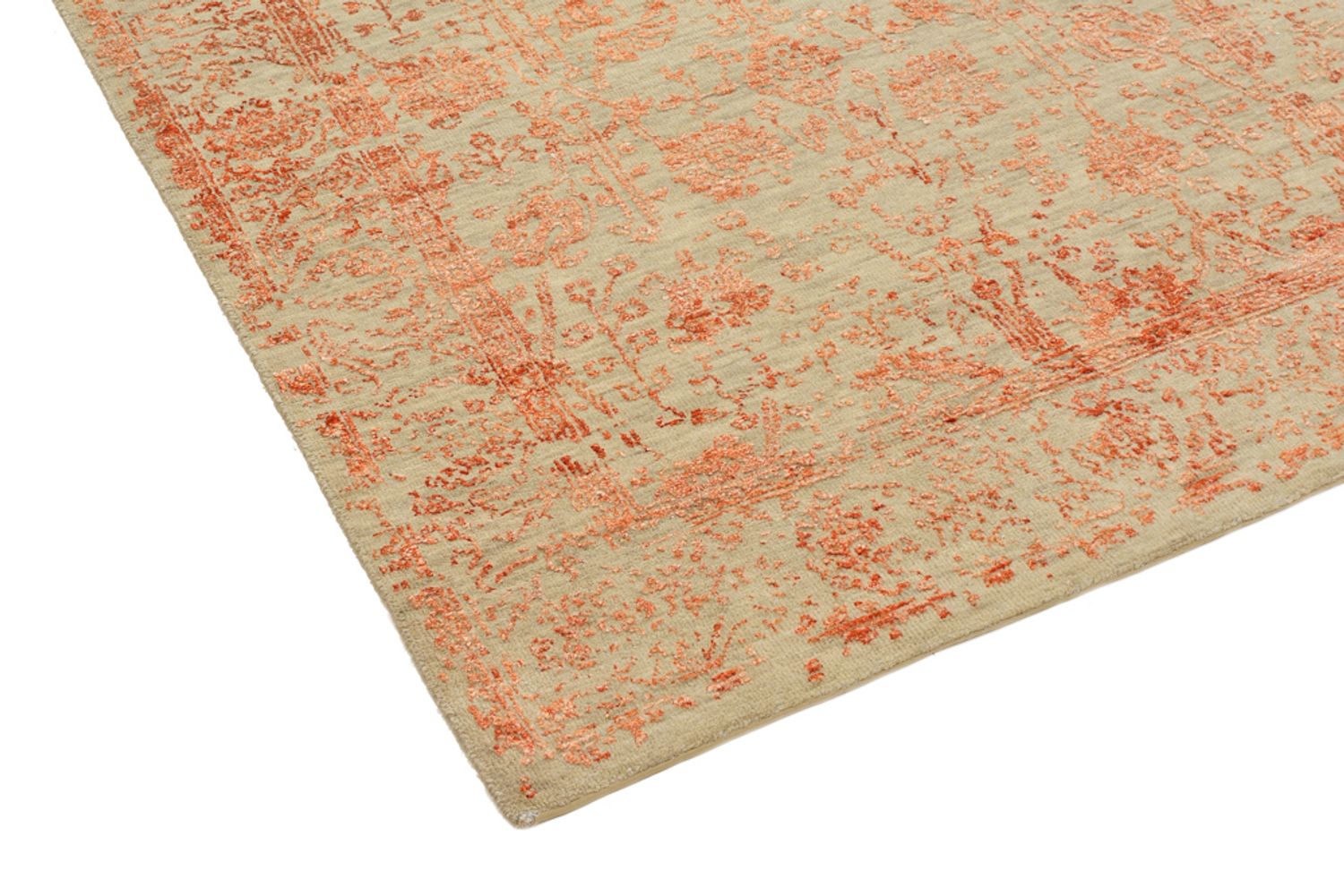 Tapis design - 144 x 104 cm - orange