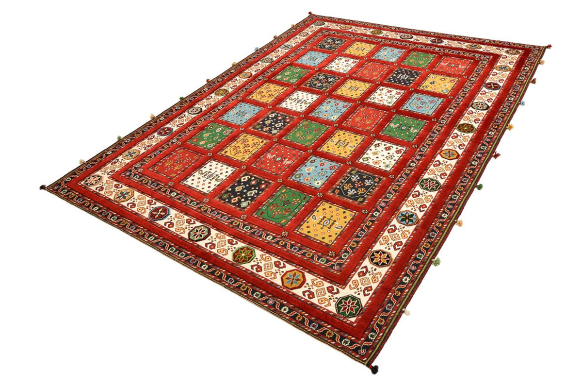 Tapis oriental - 244 x 176 cm - rouge