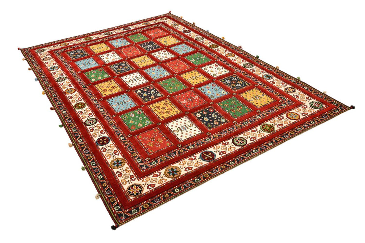 Tapis oriental - 244 x 176 cm - rouge