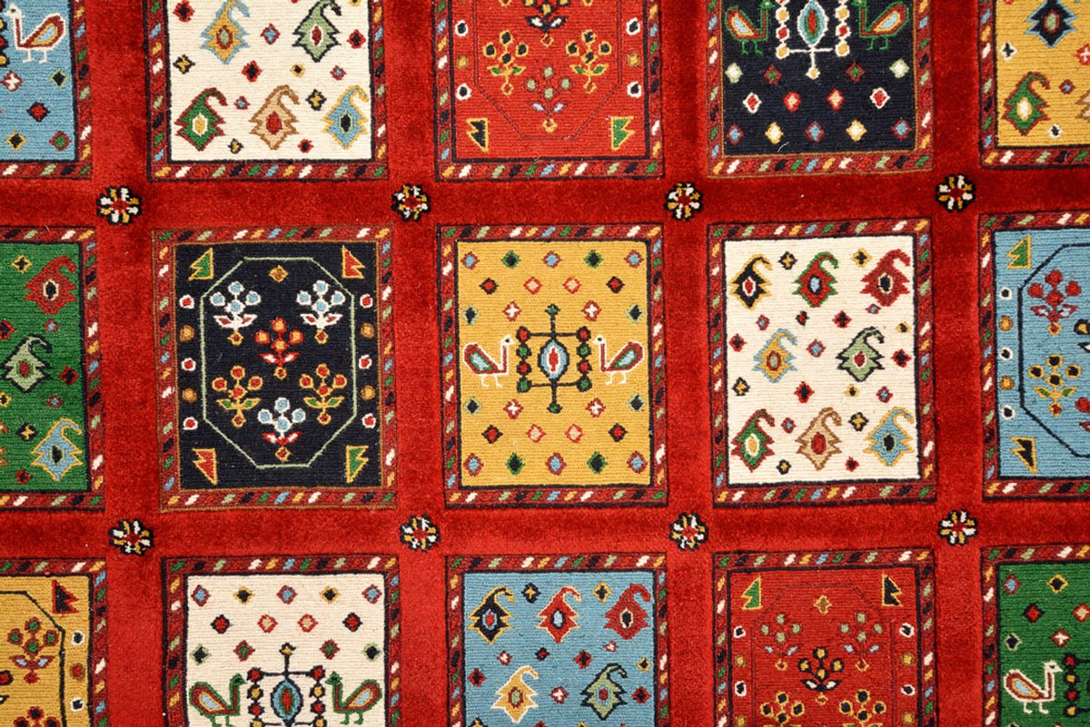 Tapis oriental - 244 x 176 cm - rouge