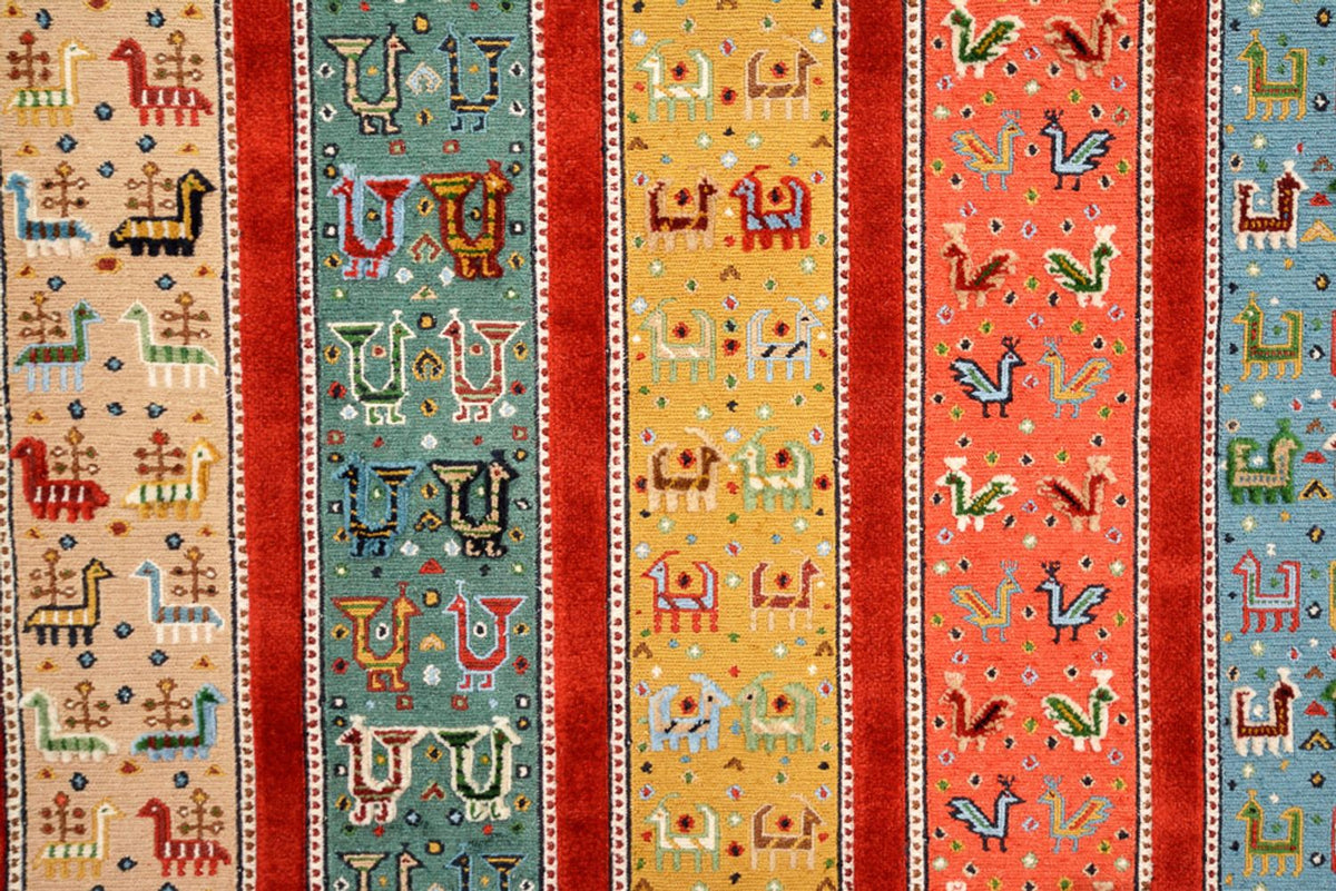 Tapis oriental - 245 x 176 cm - multicolore