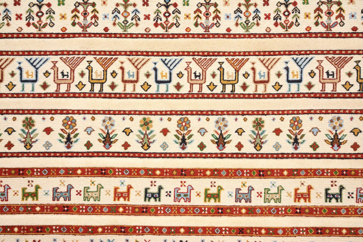 Tapis oriental - 245 x 177 cm - beige clair