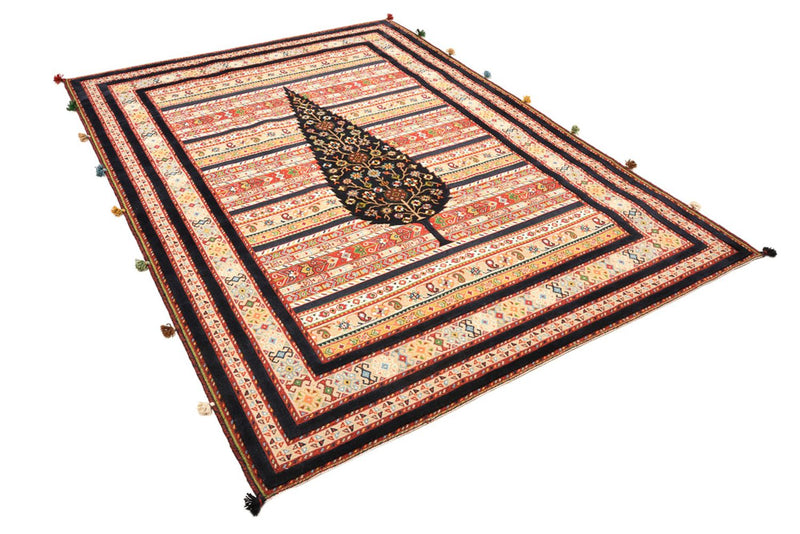 Tapis oriental - 243 x 176 cm - beige clair