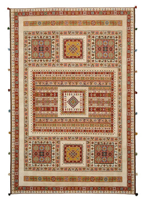 Tapis oriental - 296 x 199 cm - beige clair