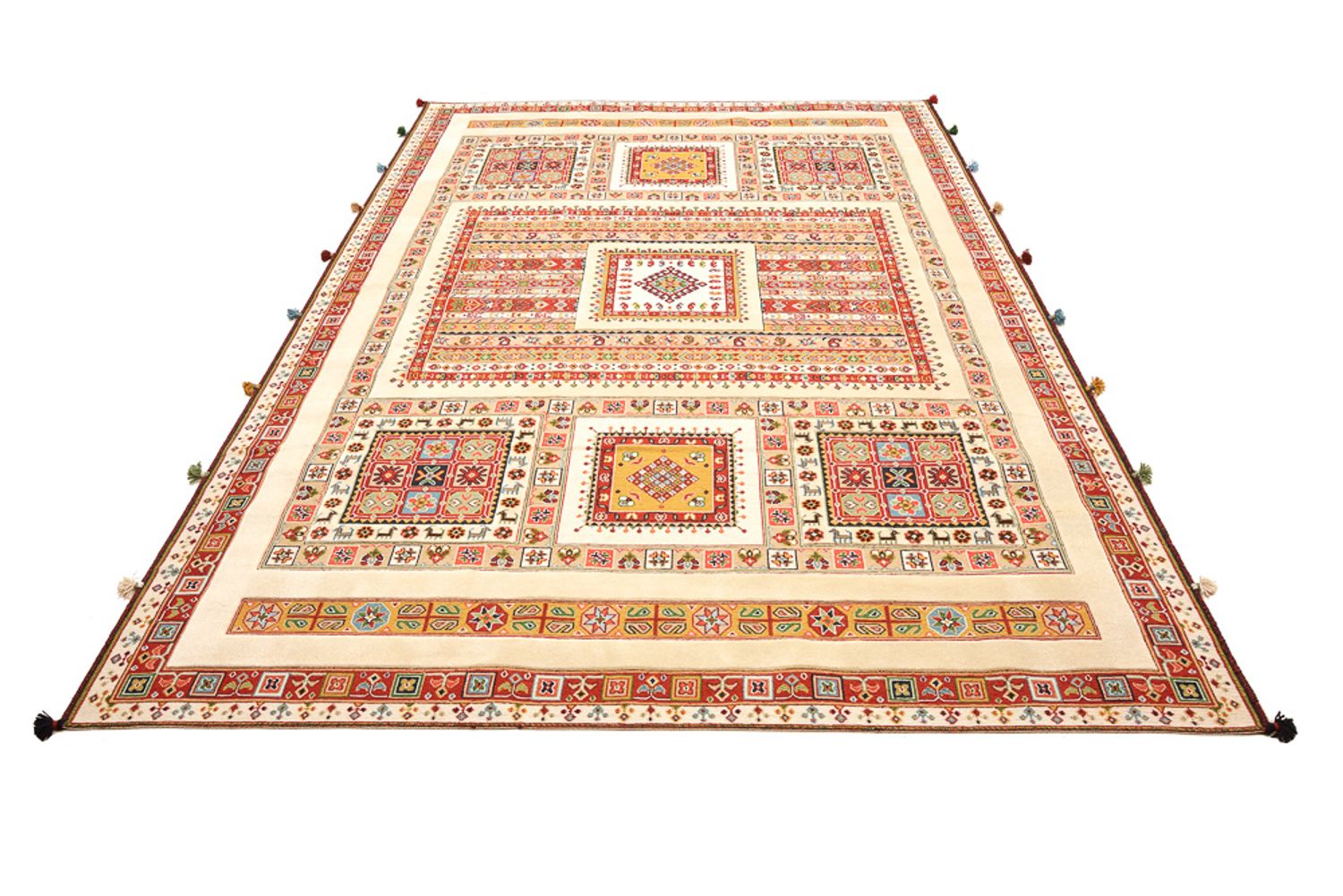 Tapis oriental - 296 x 199 cm - beige clair
