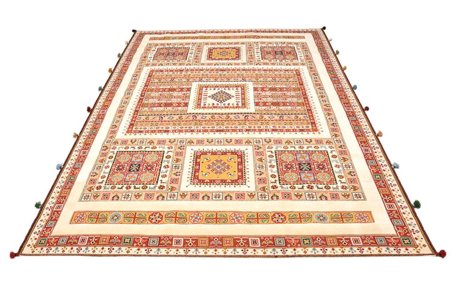 Tapis oriental - 296 x 199 cm - beige clair