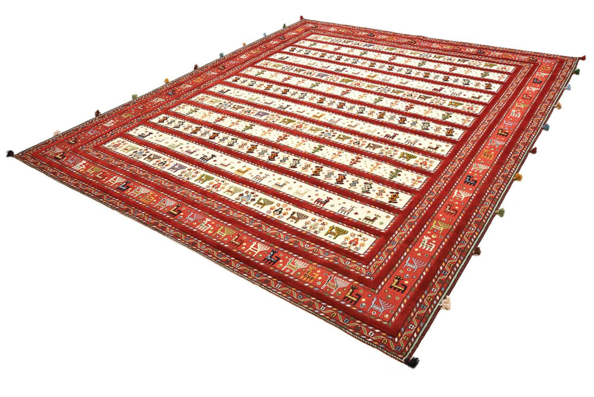 Tapis oriental - 300 x 250 cm - beige clair