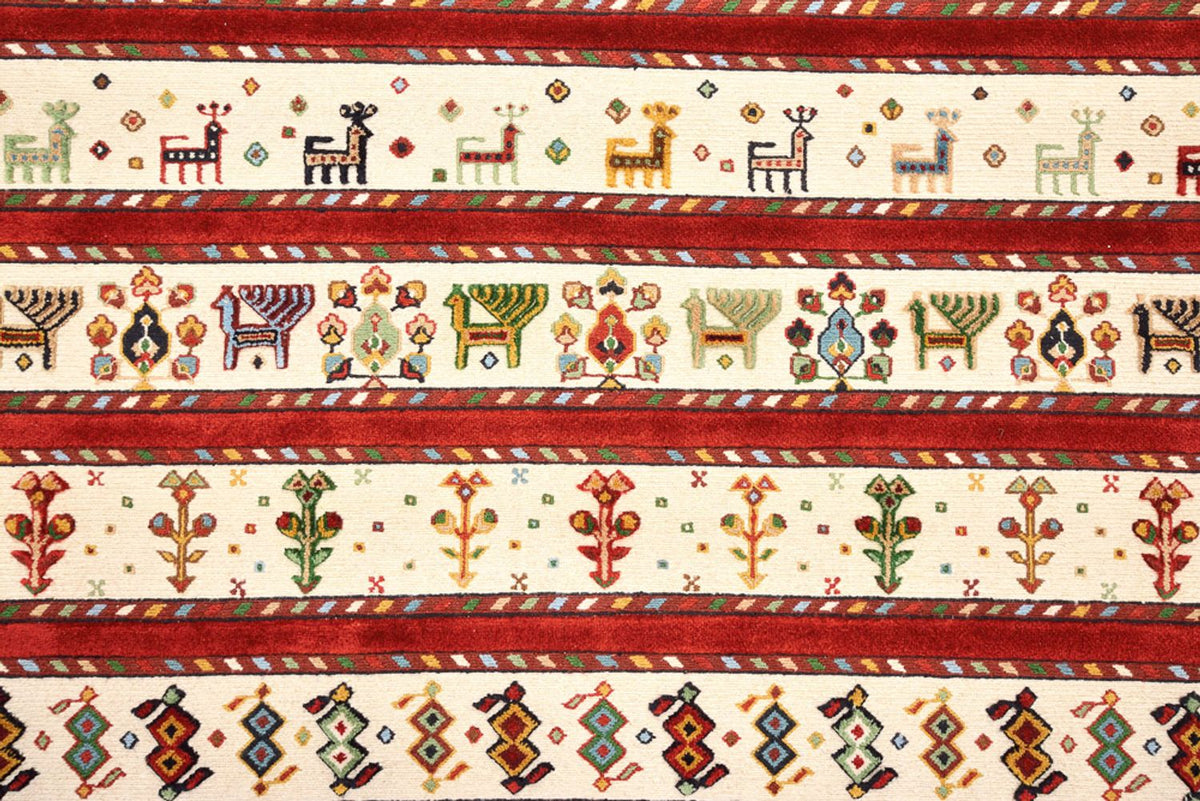 Tapis oriental - 300 x 250 cm - beige clair