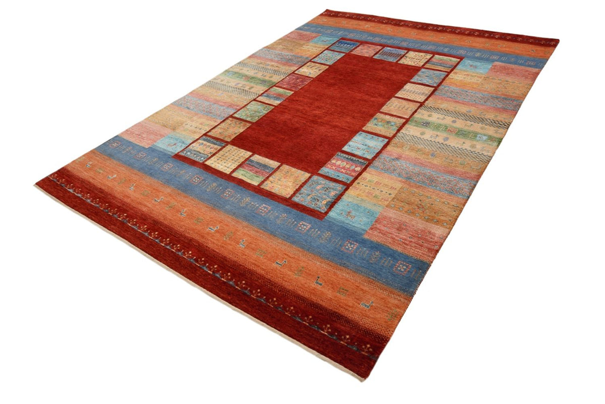 Tapis Gabbeh - Loribaft Indus - 299 x 203 cm - rouge