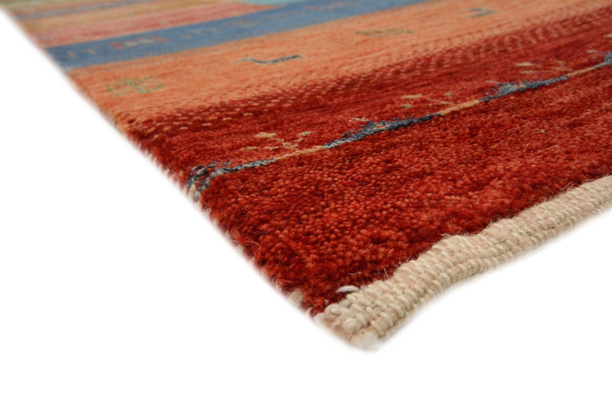 Tapis Gabbeh - Loribaft Indus - 299 x 203 cm - rouge