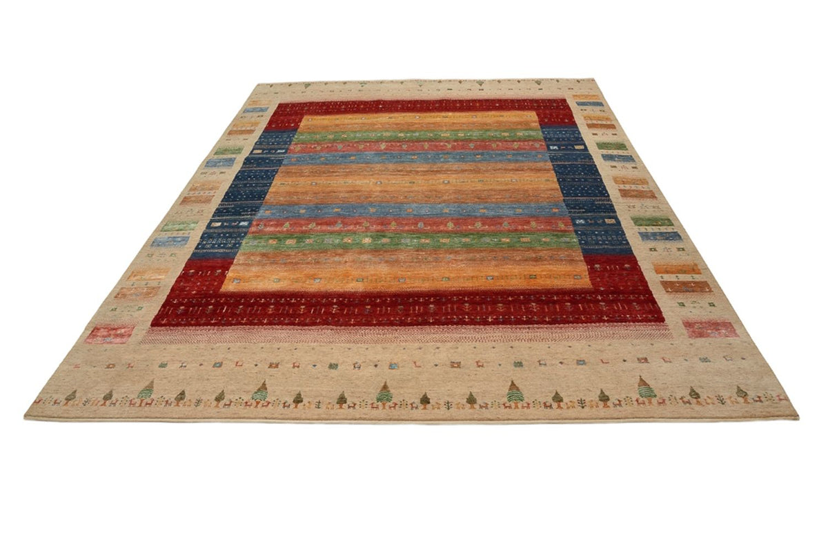 Tapis Gabbeh - Loribaft Indus - 343 x 241 cm - multicolore
