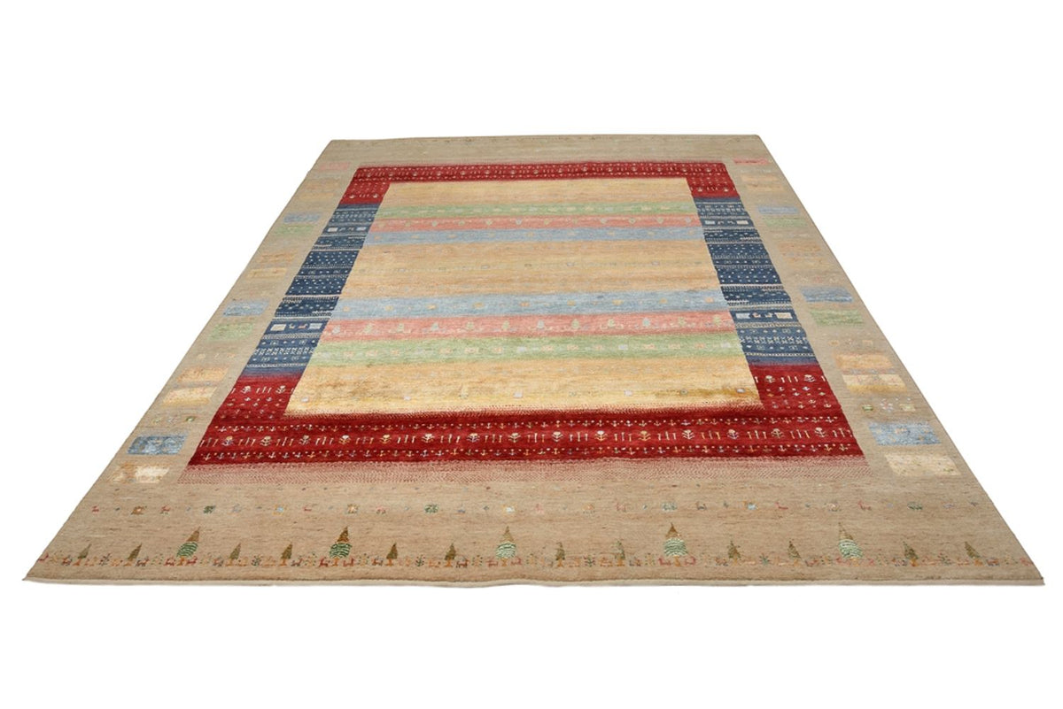Tapis Gabbeh - Loribaft Indus - 343 x 241 cm - multicolore