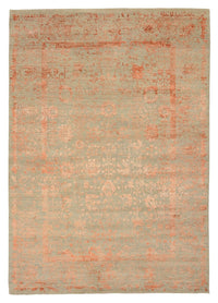 Tapis design - 285 x 197 cm - rouille