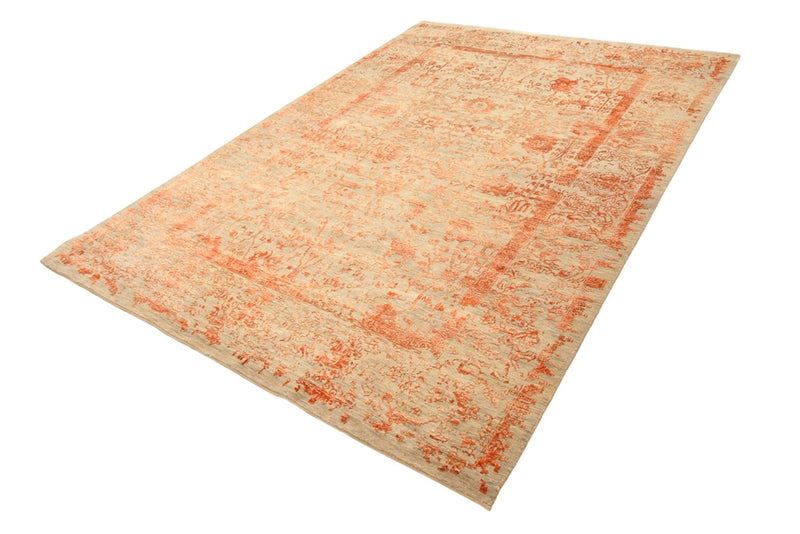 Tapis design - 285 x 197 cm - rouille