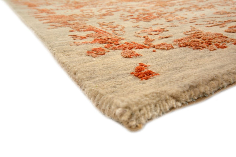 Tapis design - 342 x 248 cm - rouille