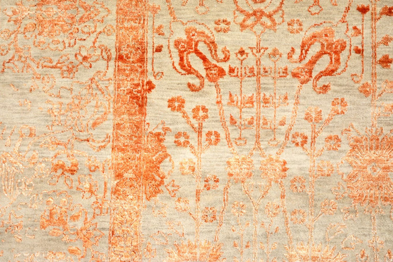 Tapis design - 342 x 248 cm - rouille