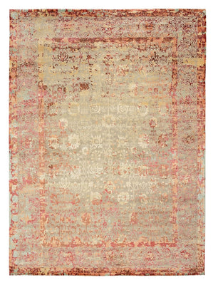 Tapis design - 340 x 248 cm - terracotta