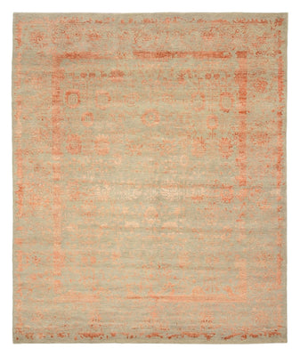 Tapis design - 299 x 249 cm - rouille