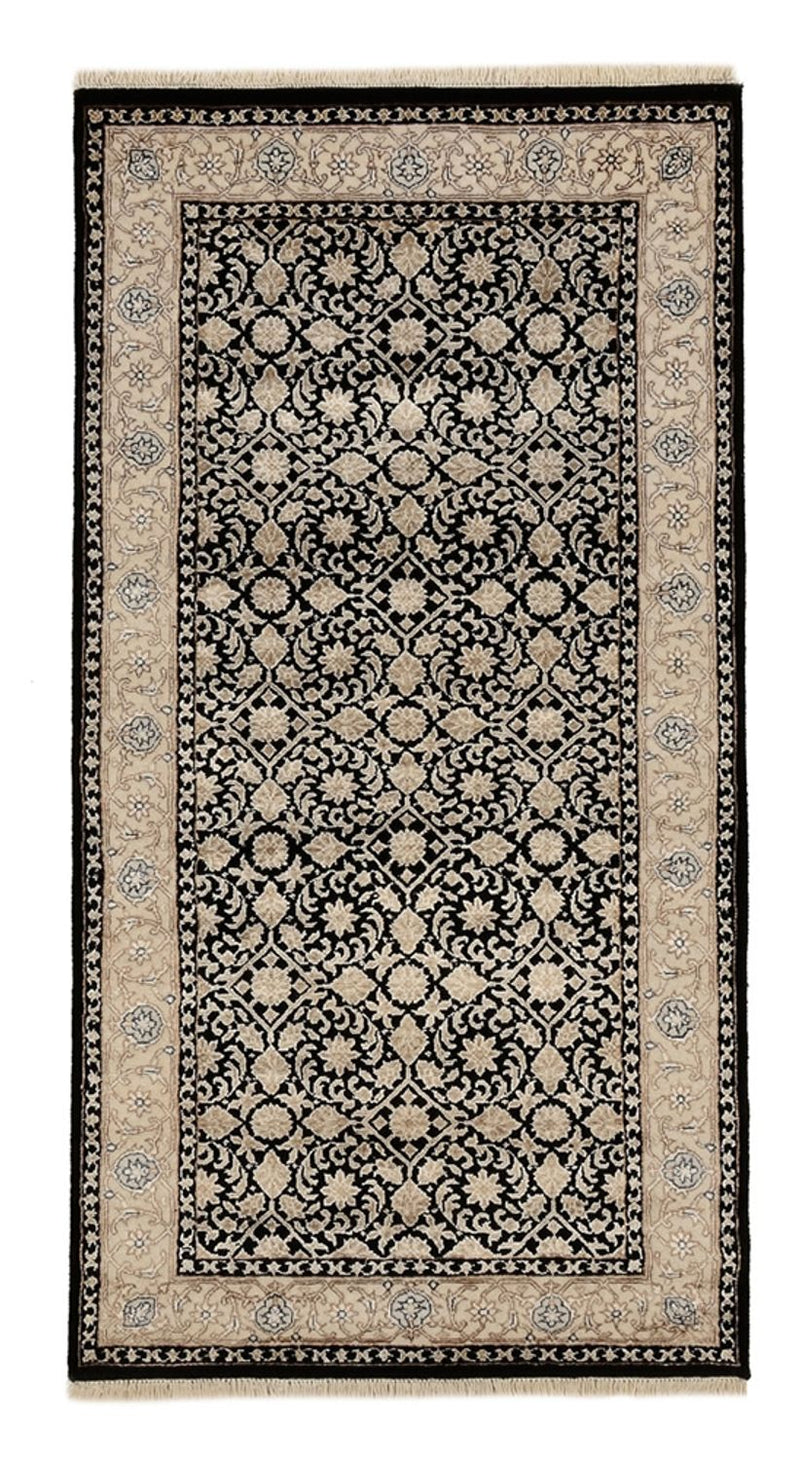 Tapis oriental - Bidjar - Indus - 143 x 74 cm - bleu foncé