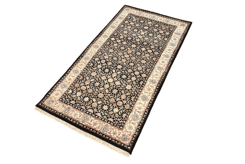 Tapis oriental - Bidjar - Indus - 143 x 74 cm - bleu foncé