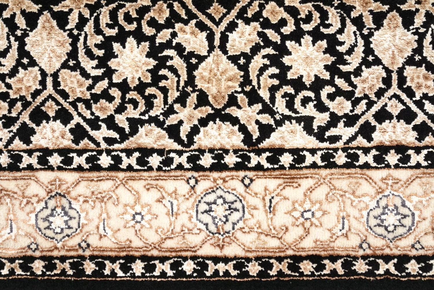 Tapis oriental - Bidjar - Indus - 143 x 74 cm - bleu foncé