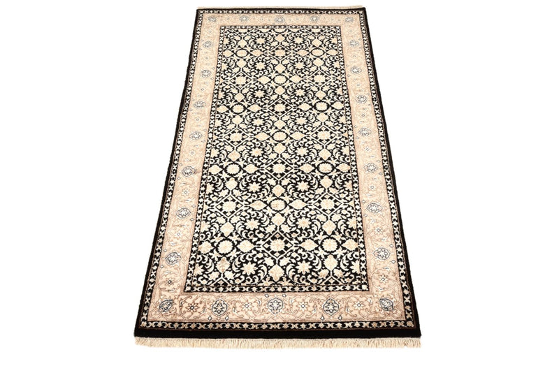 Tapis oriental - Bidjar - Indus - 143 x 74 cm - bleu foncé