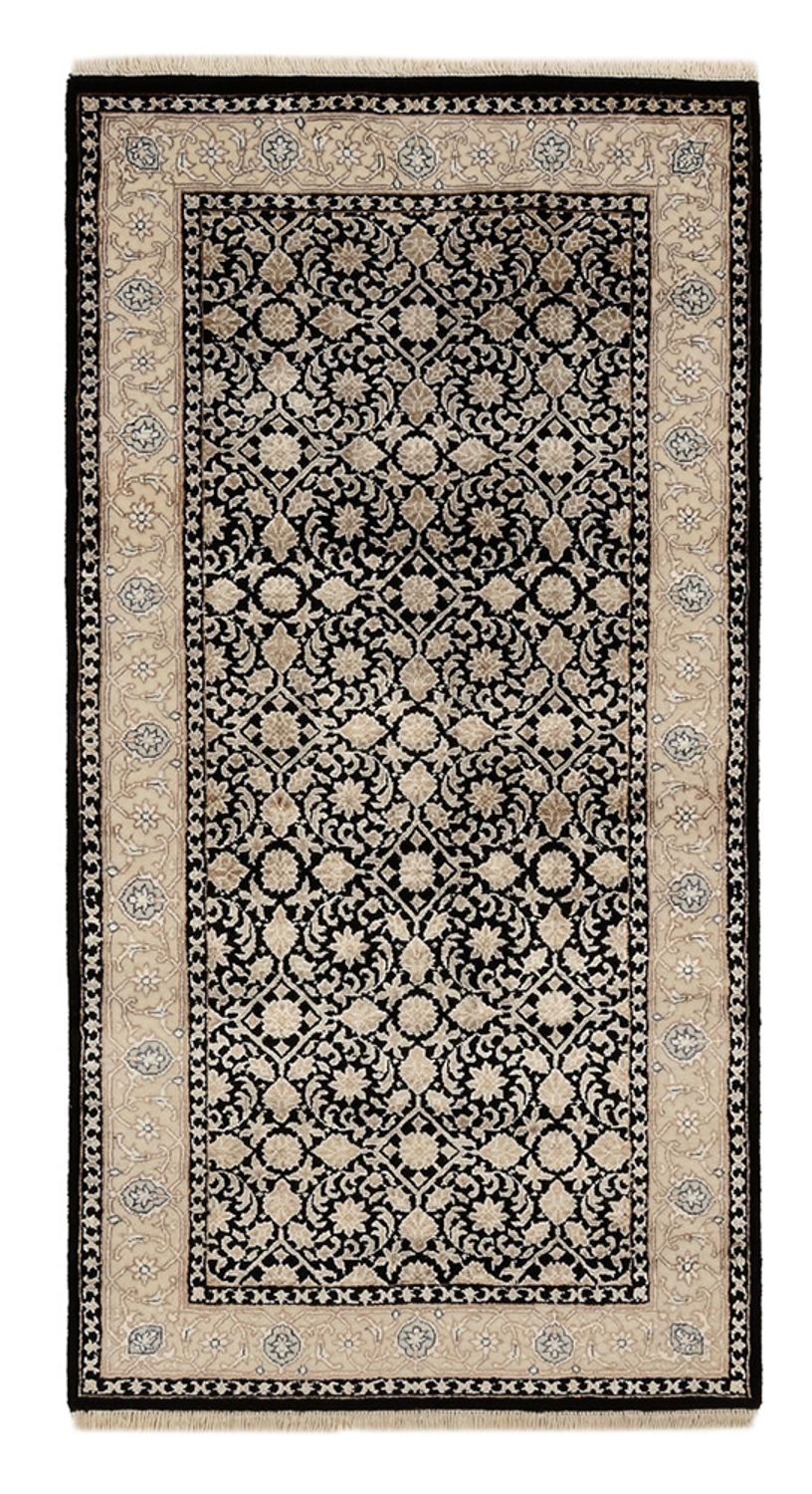 Tapis oriental - Bidjar - Indus - 143 x 73 cm - bleu foncé