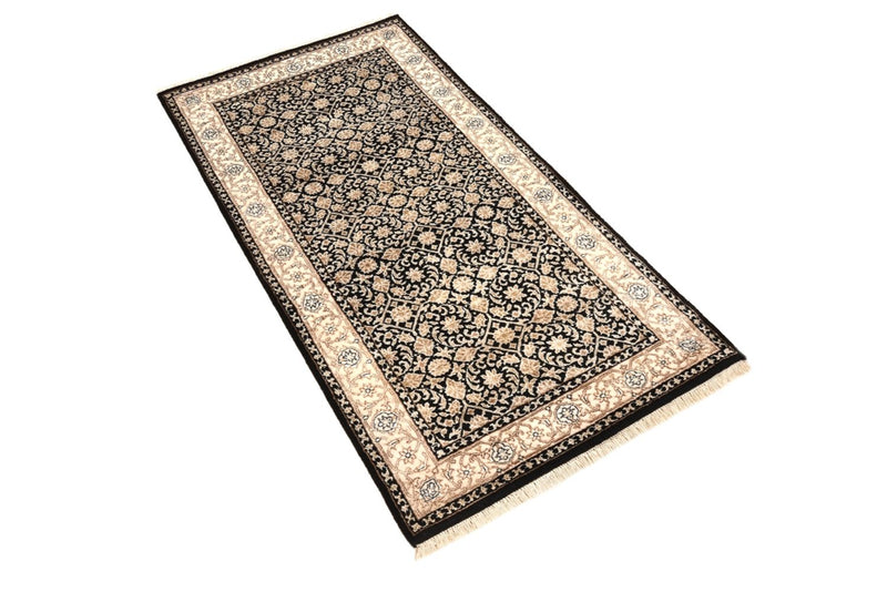 Tapis oriental - Bidjar - Indus - 143 x 73 cm - bleu foncé