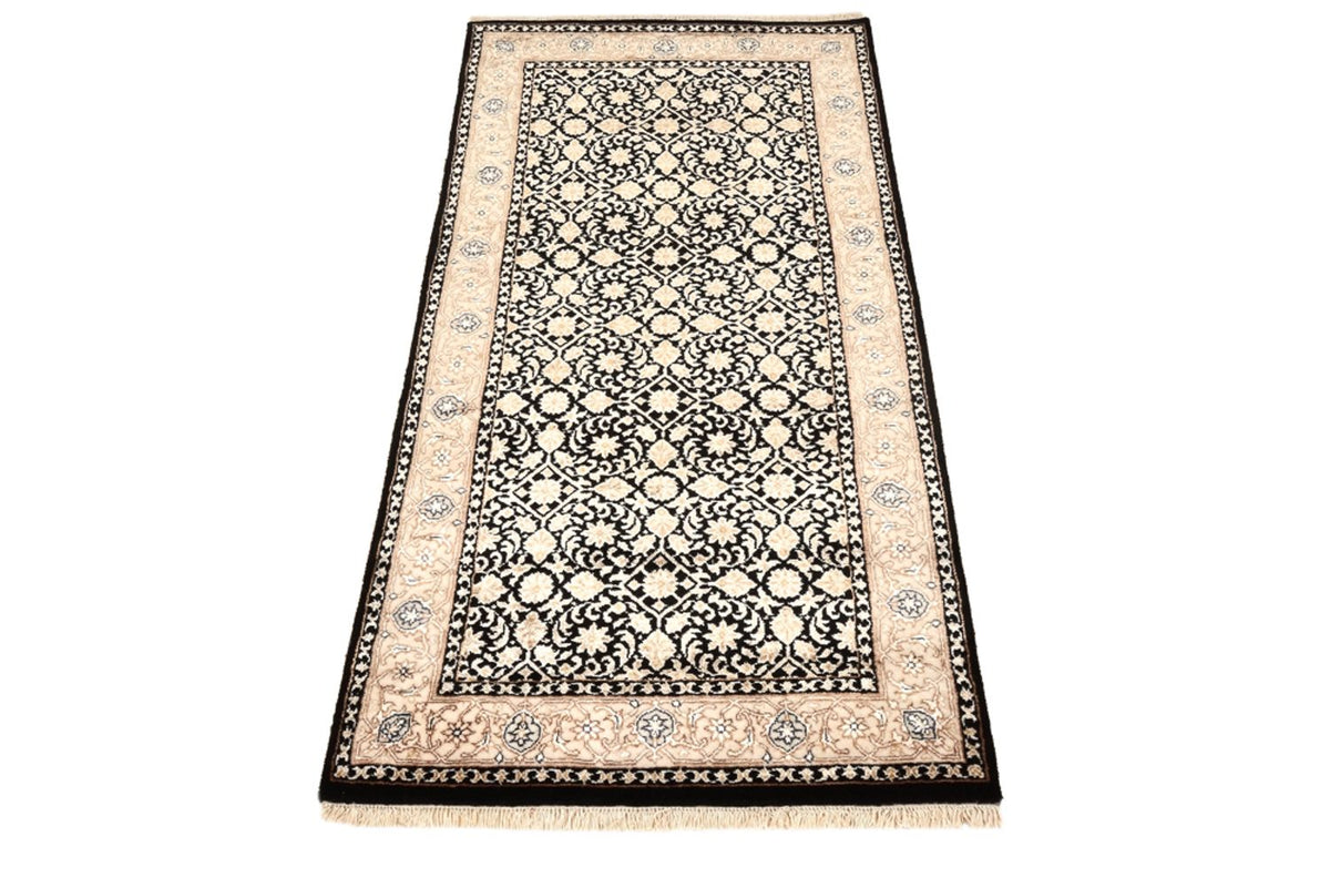 Tapis oriental - Bidjar - Indus - 143 x 73 cm - bleu foncé