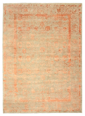 Tapis design - 340 x 243 cm - rouille