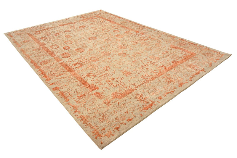 Tapis design - 340 x 243 cm - rouille