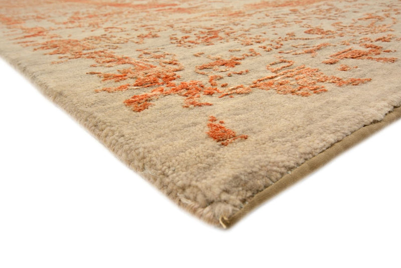 Tapis design - 340 x 243 cm - rouille