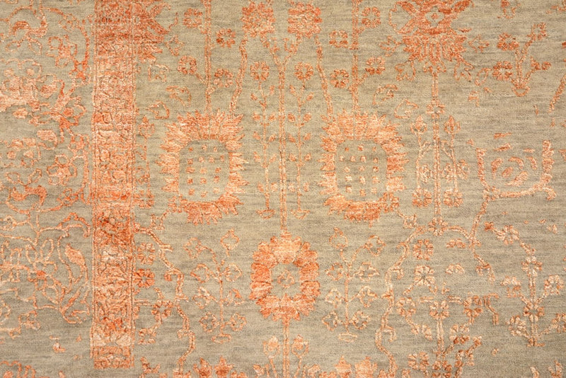 Tapis design - 340 x 243 cm - rouille