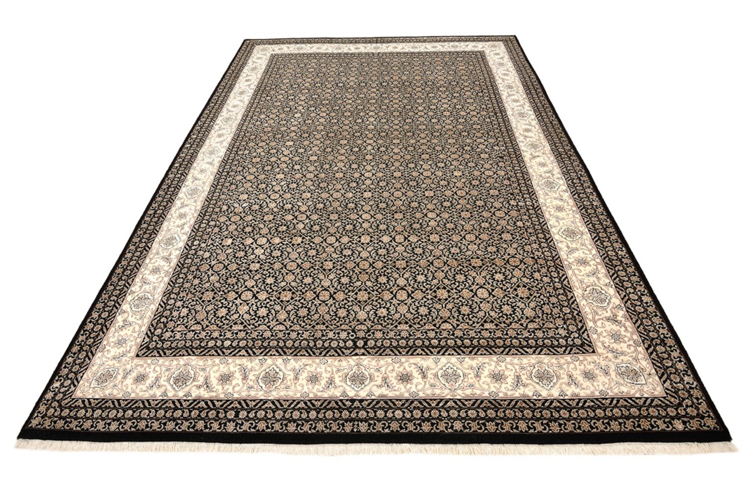 Tapis oriental - Bidjar - Indus - 295 x 206 cm - beige foncé