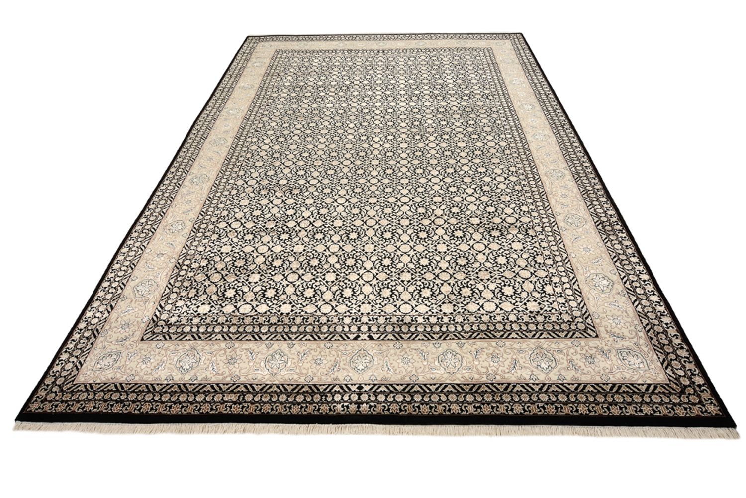 Tapis oriental - Bidjar - Indus - 295 x 206 cm - beige foncé