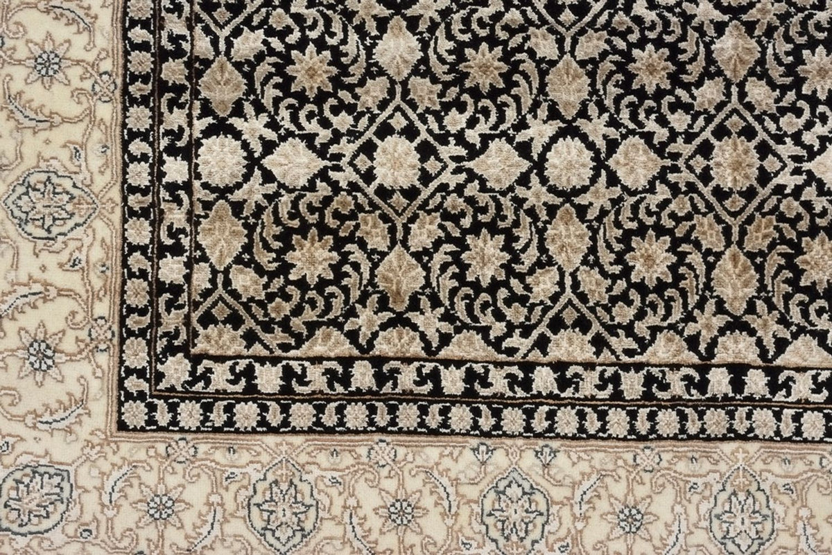 Tapis oriental - Bidjar - Indus - 209 x 139 cm - beige foncé
