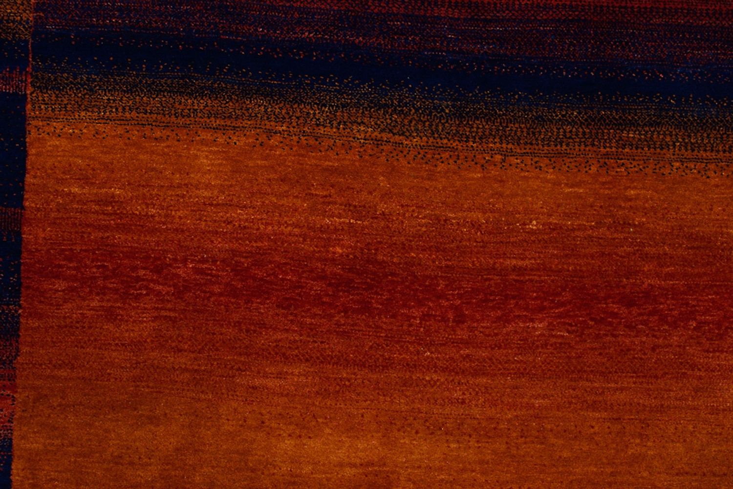 Tapis Gabbeh - Loribaft Indus - 200 x 144 cm - rouille