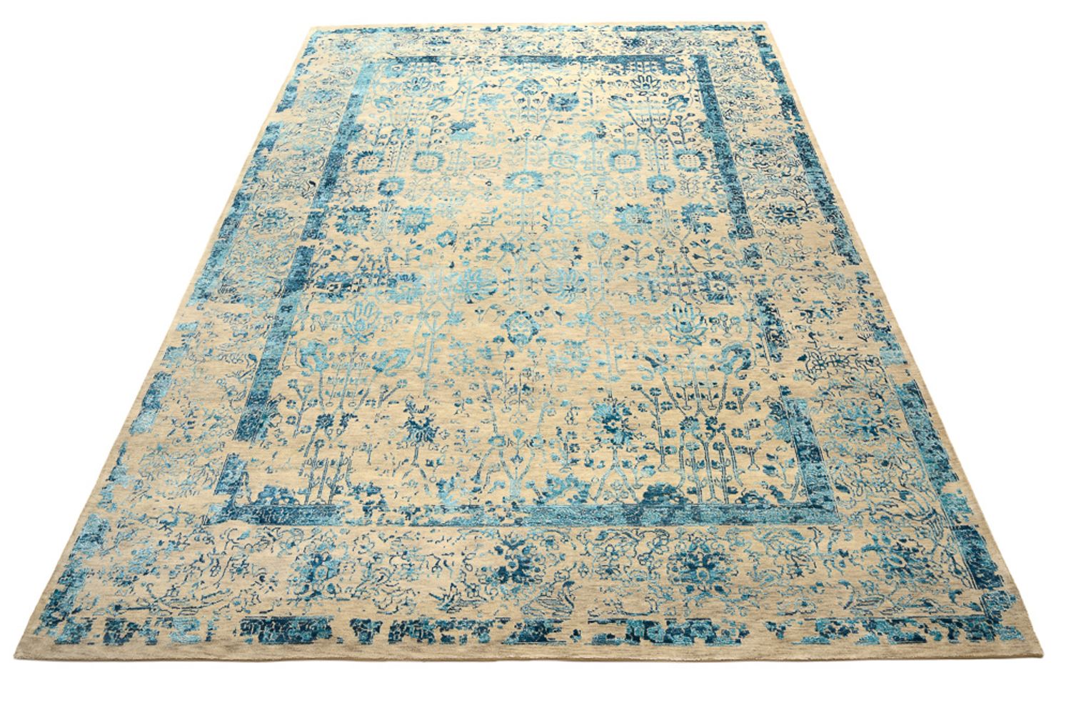 Tapis design - 341 x 249 cm - beige clair