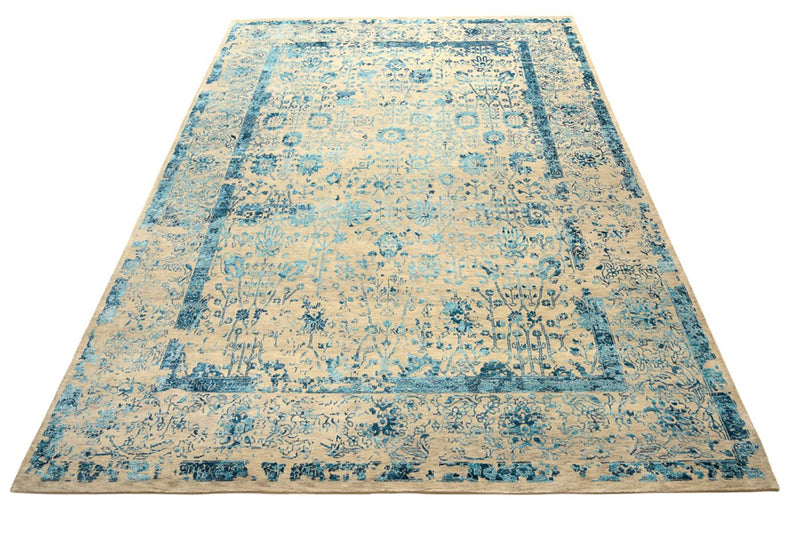 Tapis design - 341 x 249 cm - beige clair
