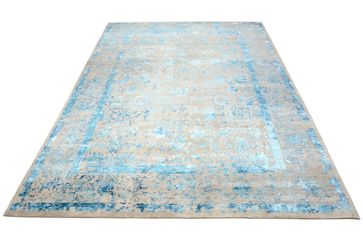 Tapis design - 341 x 249 cm - beige clair
