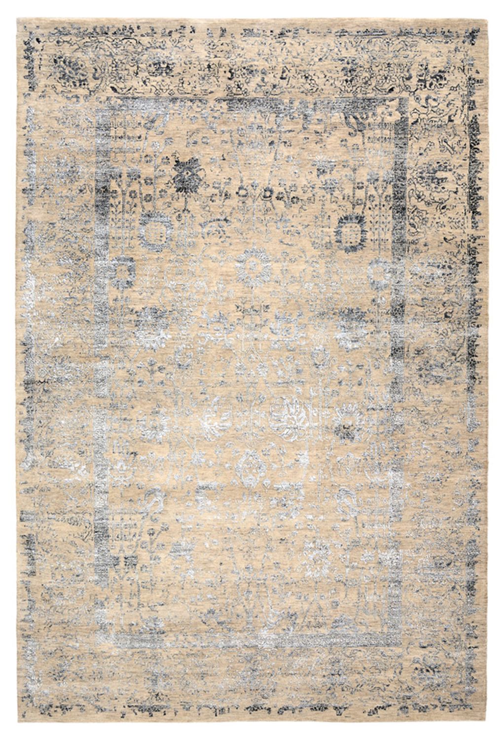 Tapis design - 301 x 199 cm - beige foncé