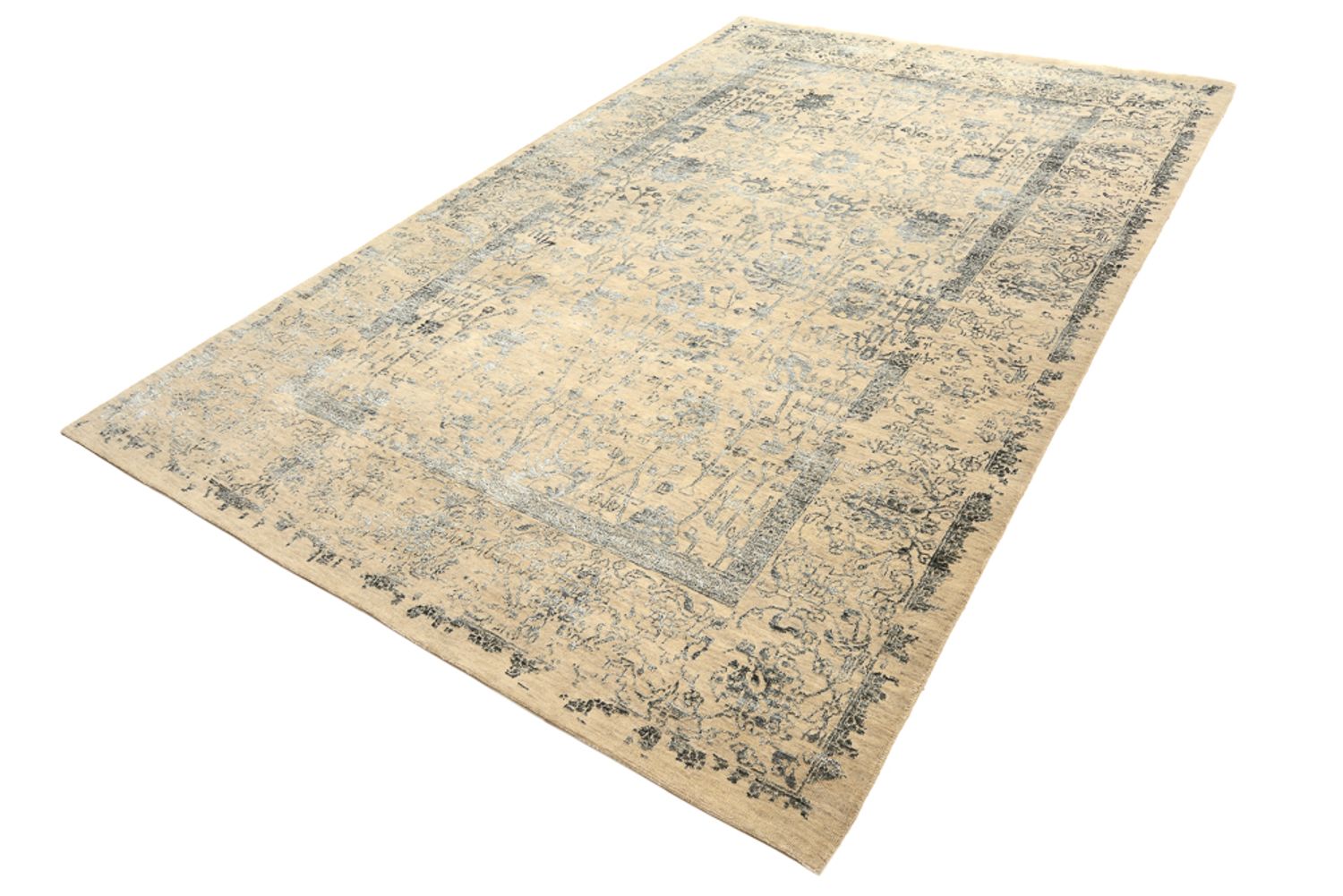 Tapis design - 301 x 199 cm - beige foncé